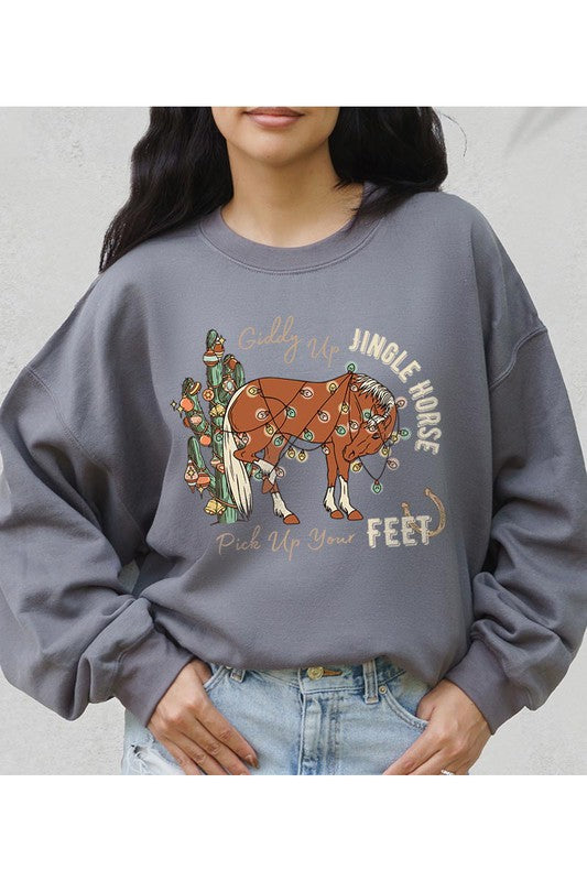 Jingle Horse Sweatshirt.