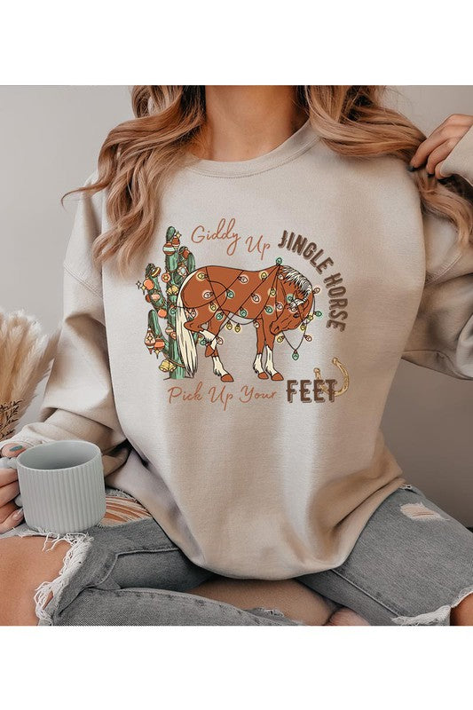 Jingle Horse Sweatshirt.