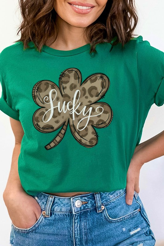 St Patrick's Day Lucky Block Graphic Tee