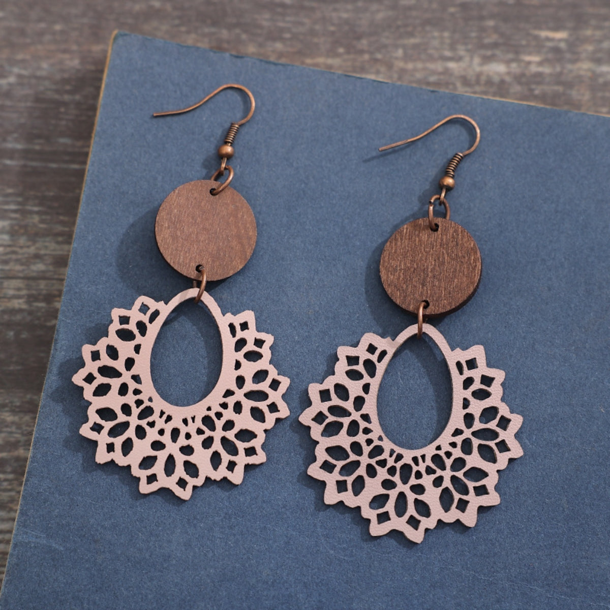 Cutout Dangle Earrings