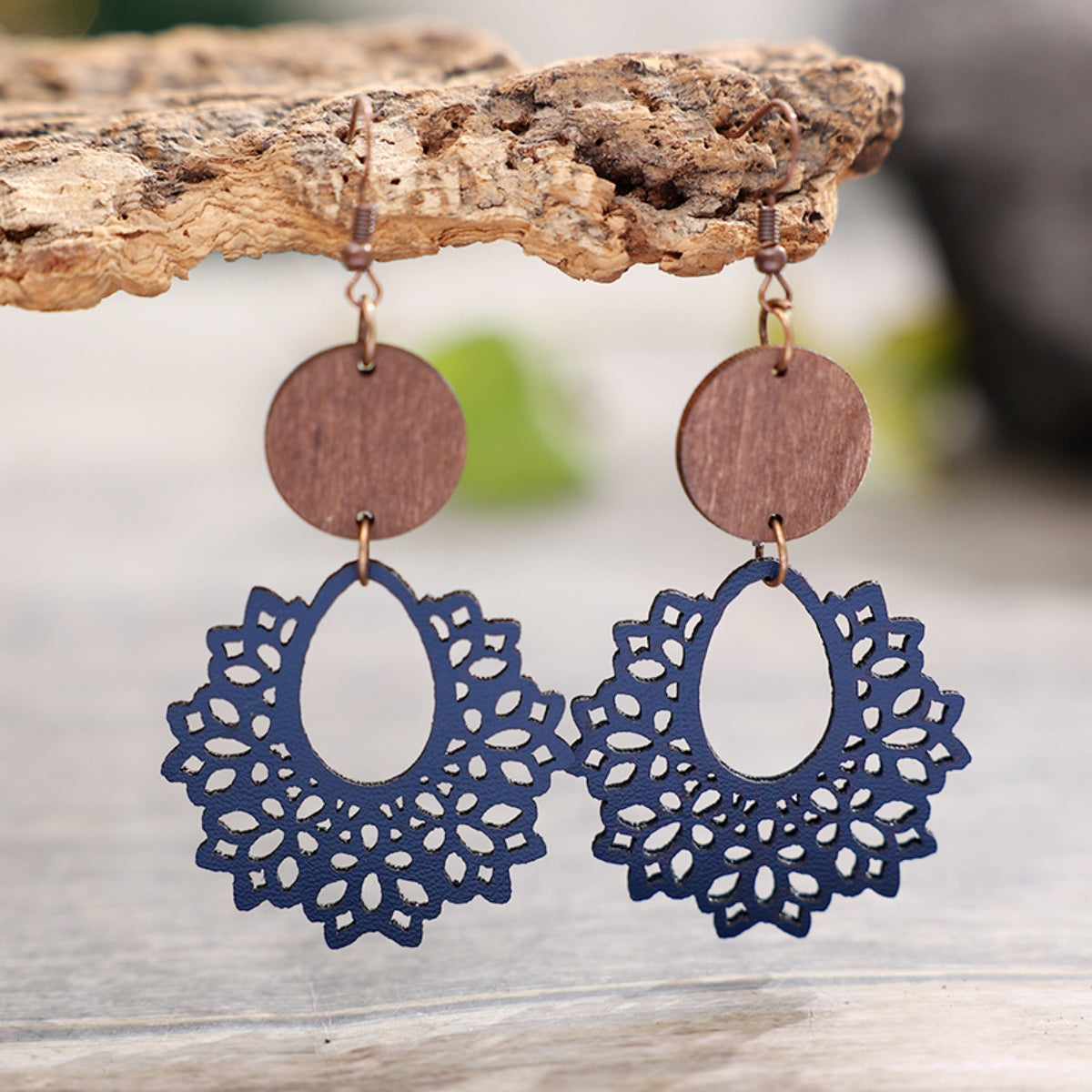 Cutout Dangle Earrings