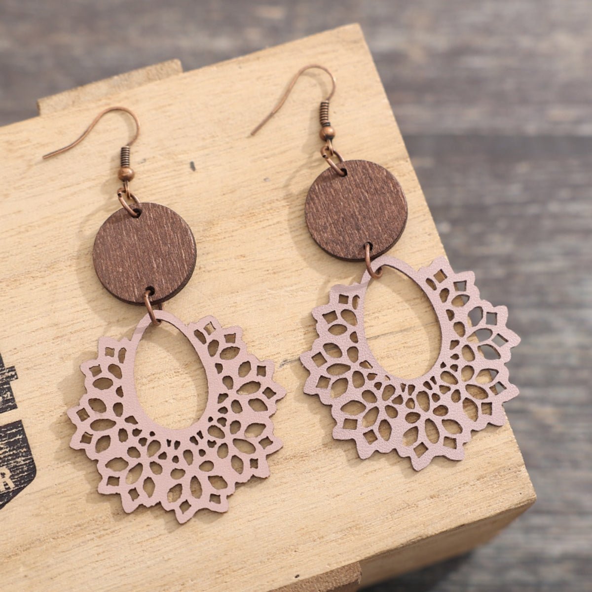 Cutout Dangle Earrings