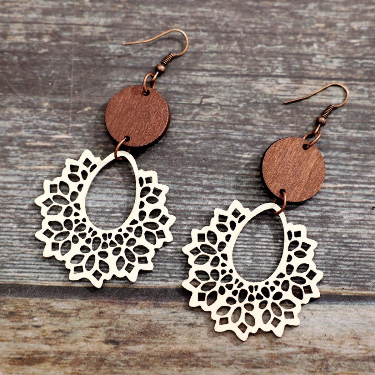 Cutout Dangle Earrings