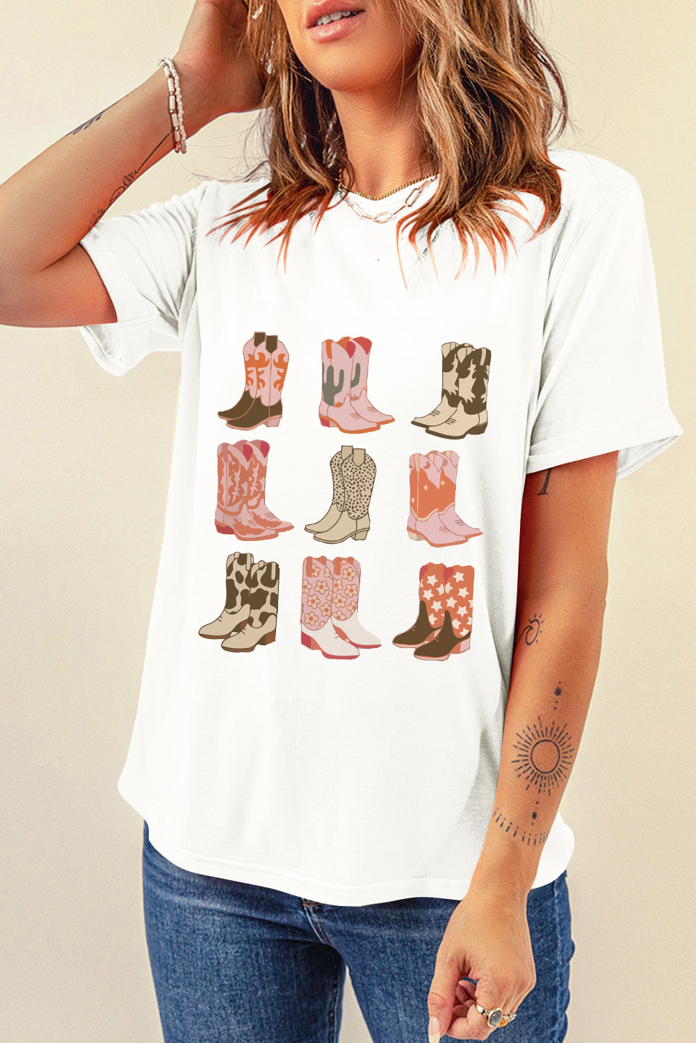 Boots Graphic T
